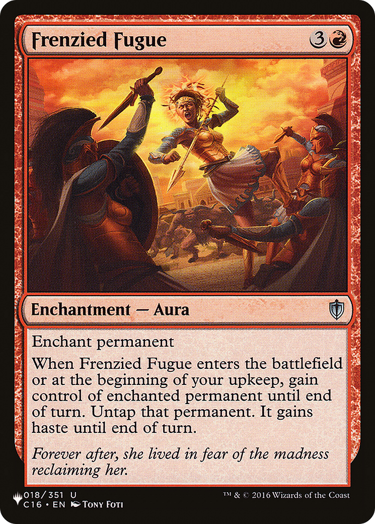 Frenzied Fugue [The List] | Card Merchant Takapuna