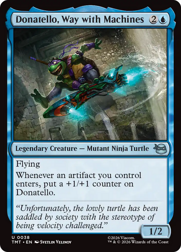Donatello, Way with Machines [Teenage Mutant Ninja Turtles] | Card Merchant Takapuna