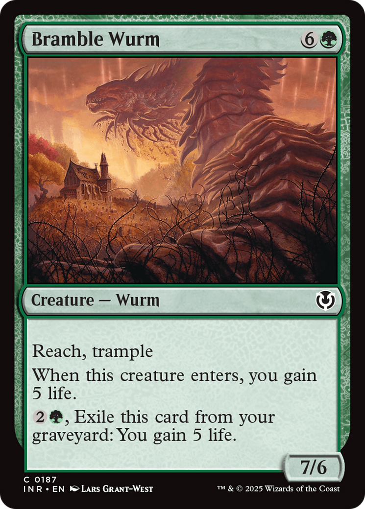Bramble Wurm [Innistrad Remastered] | Card Merchant Takapuna