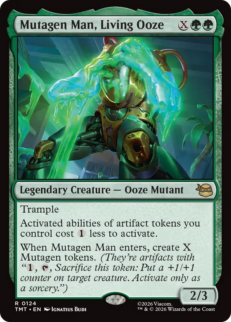 Mutagen Man, Living Ooze [Teenage Mutant Ninja Turtles] | Card Merchant Takapuna