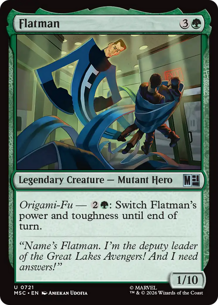 Flatman [Marvel Super Heroes Commander] | Card Merchant Takapuna