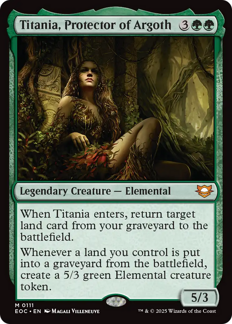Titania, Protector of Argoth [Edge of Eternities Commander] | Card Merchant Takapuna