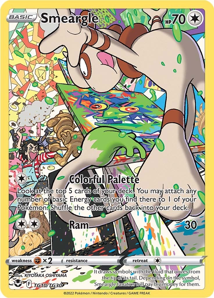 Smeargle (TG10/TG30) [Sword & Shield: Silver Tempest] | Card Merchant Takapuna
