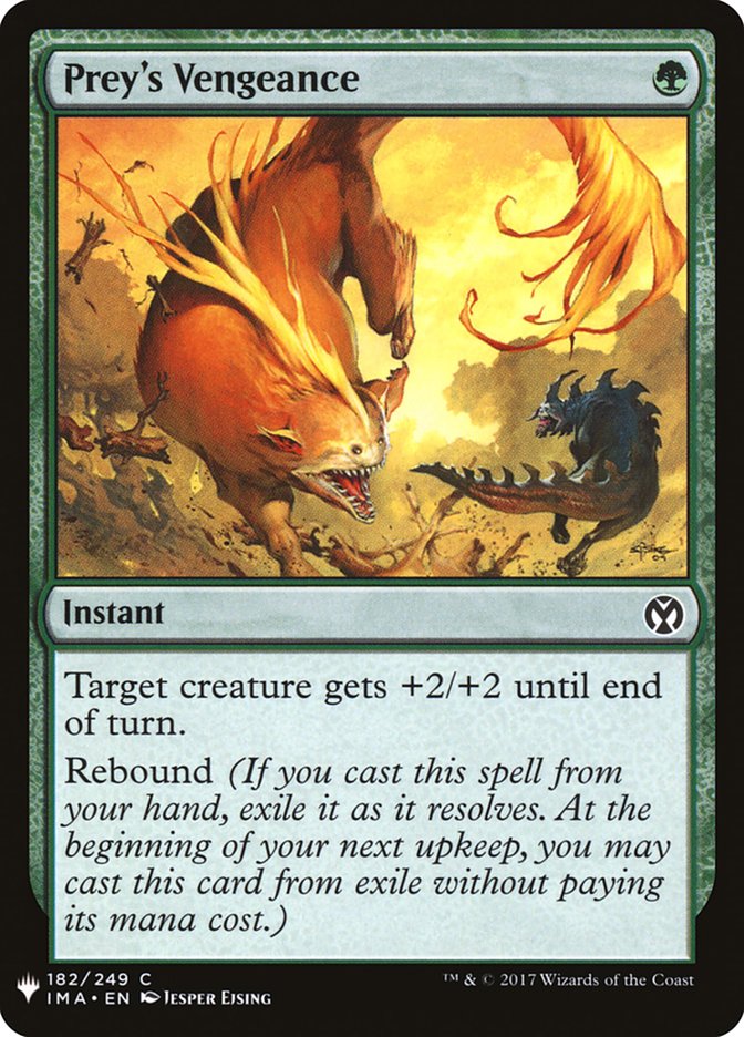 Prey's Vengeance [Mystery Booster] | Card Merchant Takapuna