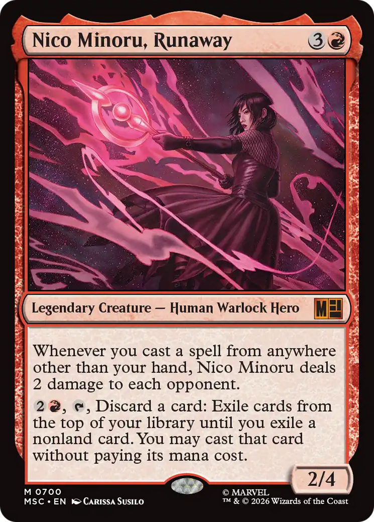 Nico Minoru, Runaway [Marvel Super Heroes Commander] | Card Merchant Takapuna