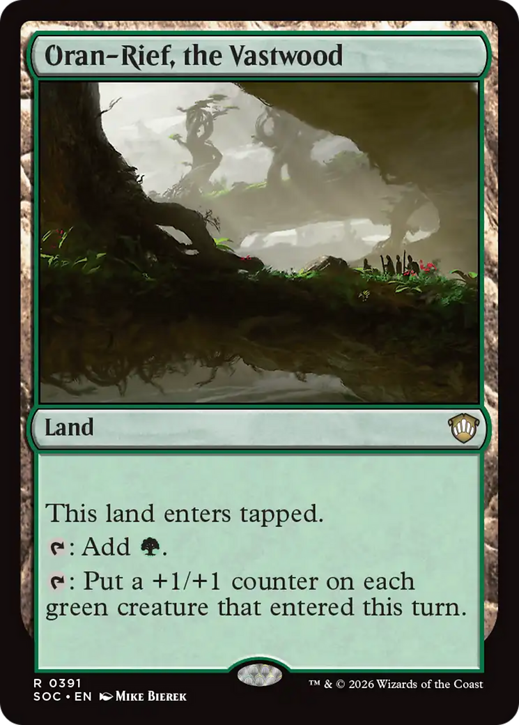 Oran-Rief, the Vastwood [Secrets of Strixhaven Commander] | Card Merchant Takapuna