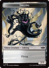 Inkling // Bird Double-Sided Token [Tarkir: Dragonstorm Commander Tokens] | Card Merchant Takapuna