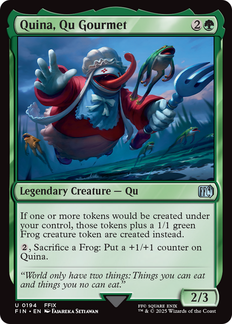 Quina, Qu Gourmet [FINAL FANTASY] | Card Merchant Takapuna