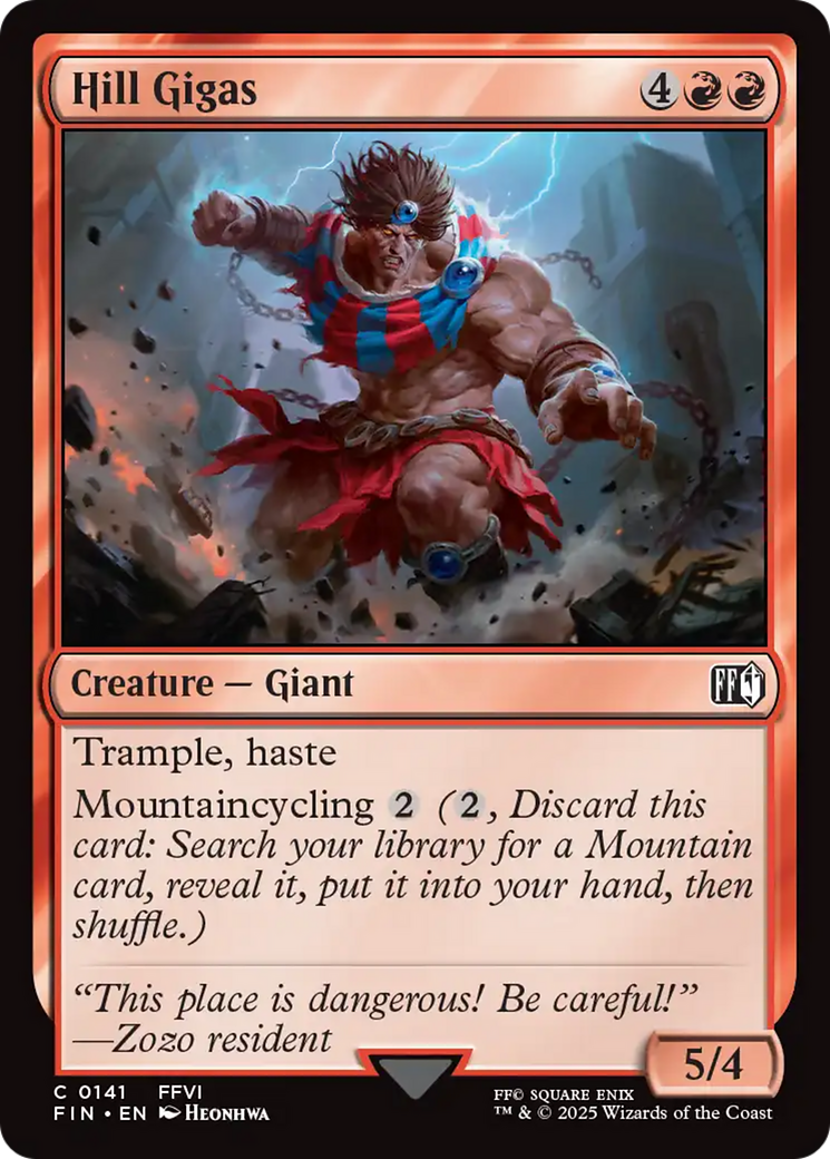 Hill Gigas [FINAL FANTASY] | Card Merchant Takapuna