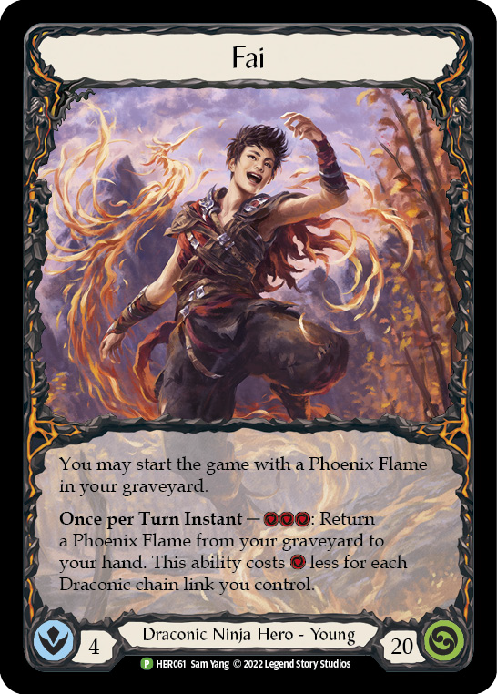 Fai [HER061] (Promo)  Cold Foil | Card Merchant Takapuna