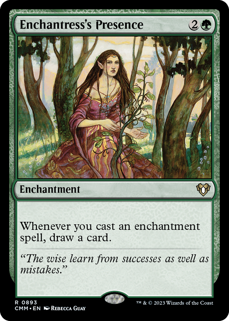 Enchantress's Presence [Commander Masters] | Card Merchant Takapuna