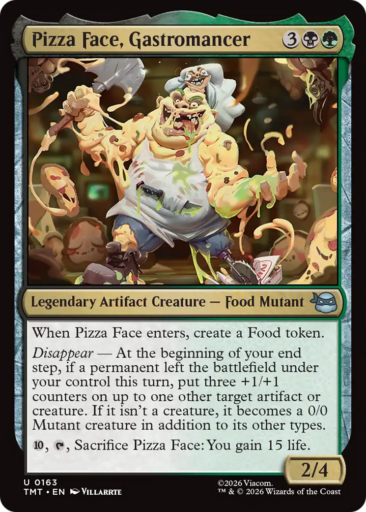 Pizza Face, Gastromancer [Teenage Mutant Ninja Turtles] | Card Merchant Takapuna