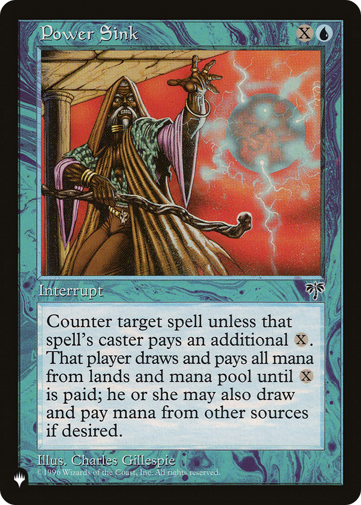 Power Sink [The List] | Card Merchant Takapuna