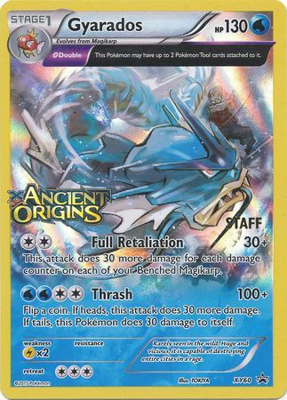 Gyarados (XY60) (Staff) [XY: Black Star Promos] | Card Merchant Takapuna