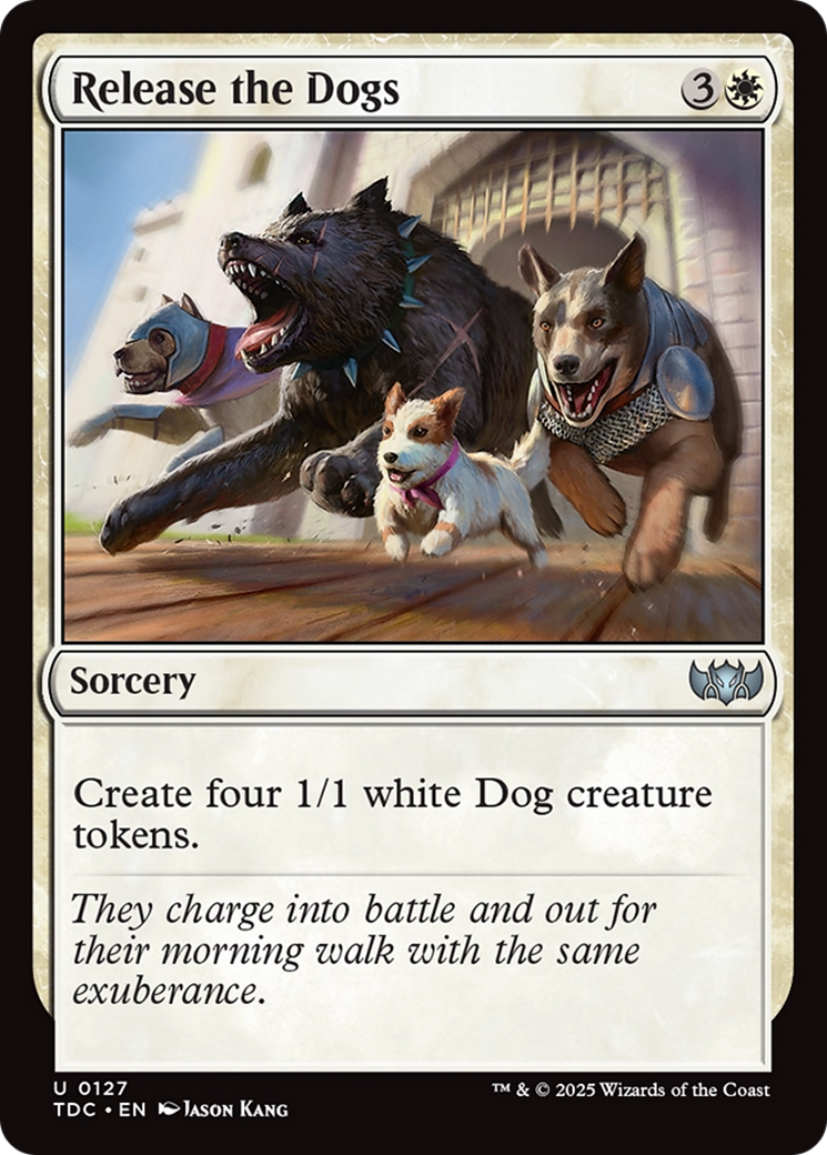 Release the Dogs [Tarkir: Dragonstorm Commander] | Card Merchant Takapuna