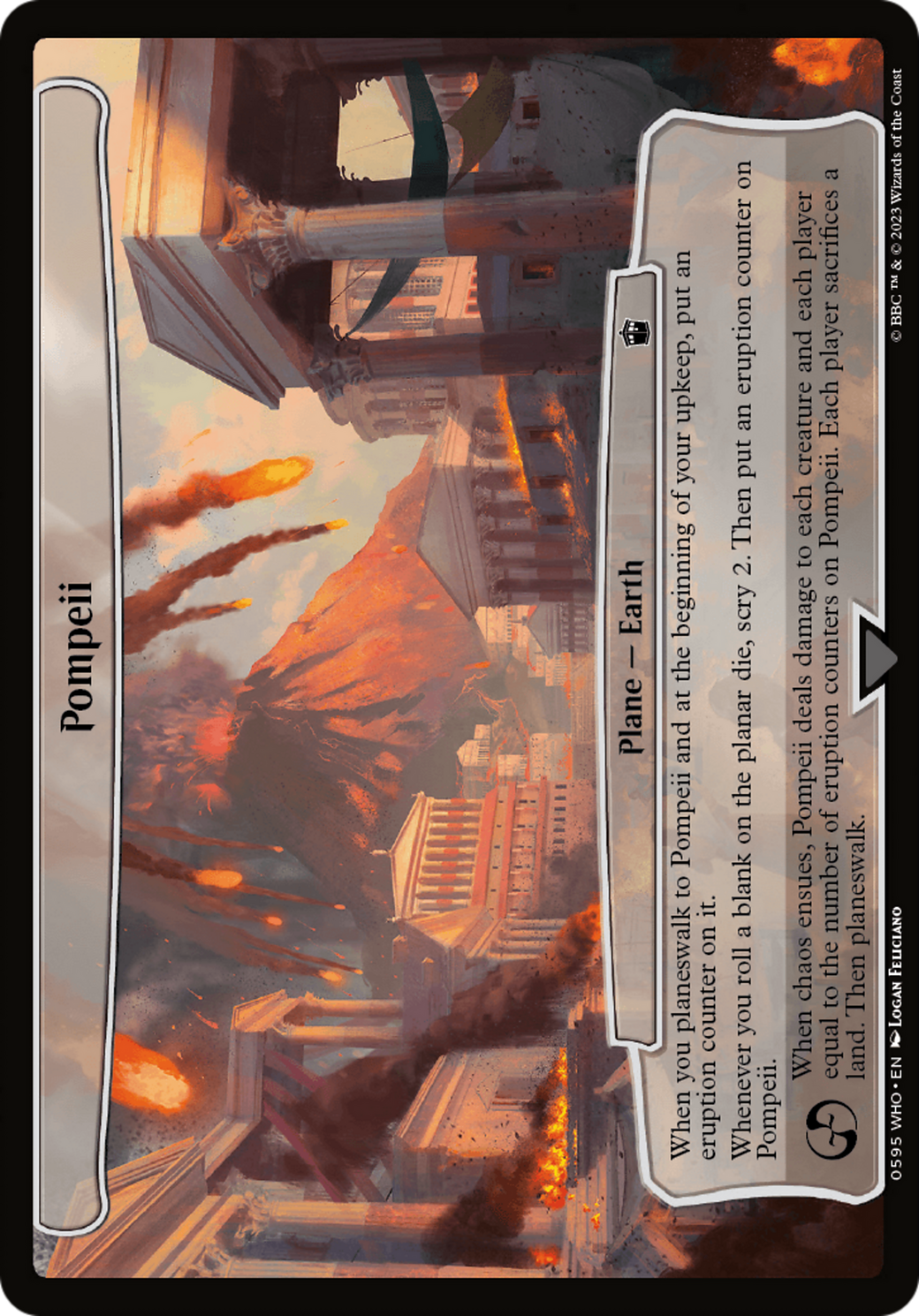 Pompeii [Doctor Who] | Card Merchant Takapuna