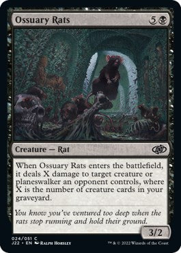 Ossuary Rats [Jumpstart 2022] | Card Merchant Takapuna