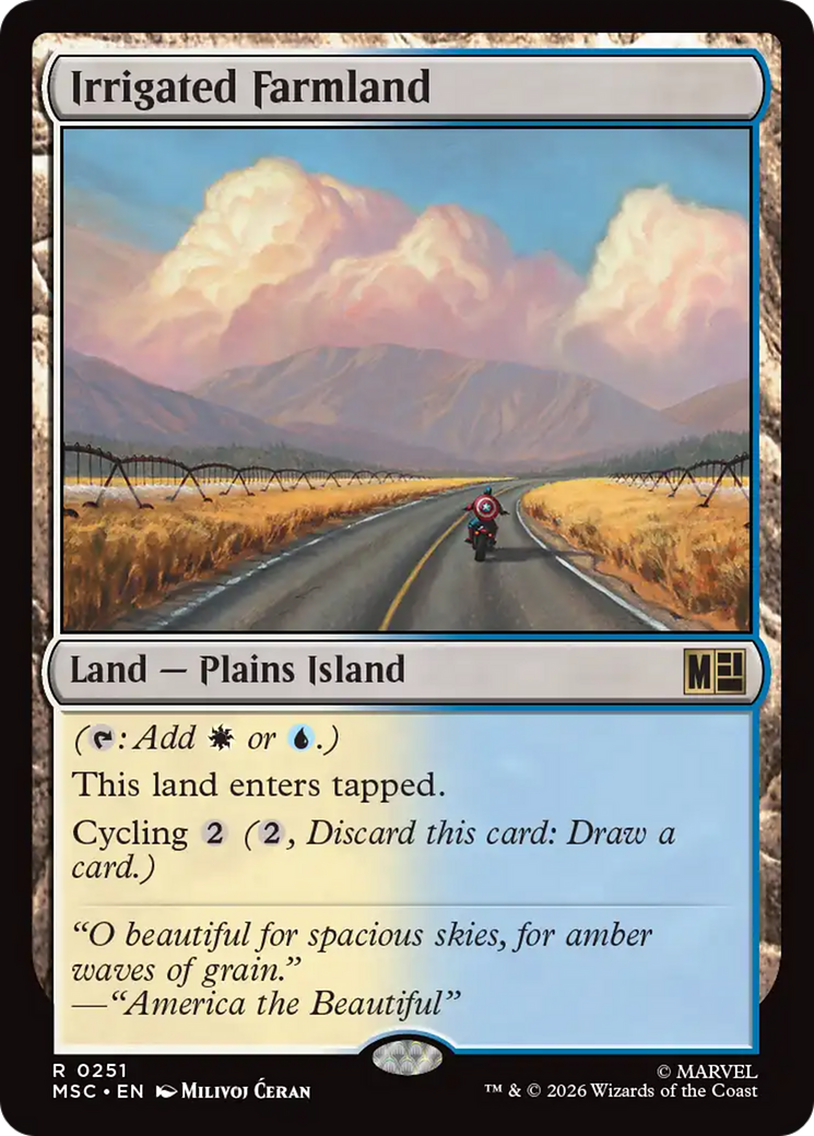 Irrigated Farmland [Marvel Super Heroes Commander] | Card Merchant Takapuna