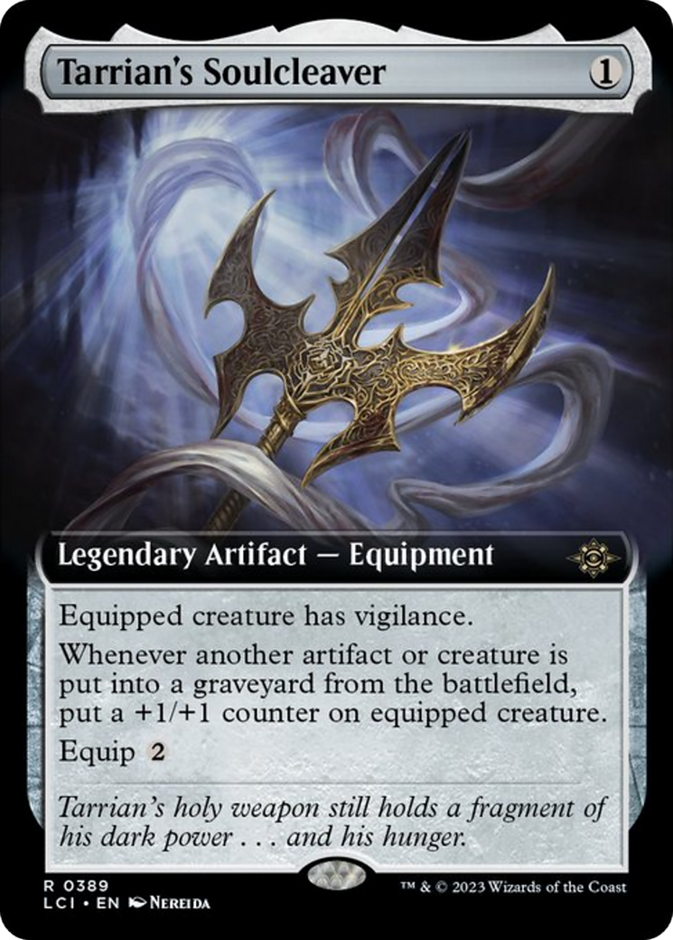 Tarrian's Soulcleaver (Extended Art) [The Lost Caverns of Ixalan] | Card Merchant Takapuna