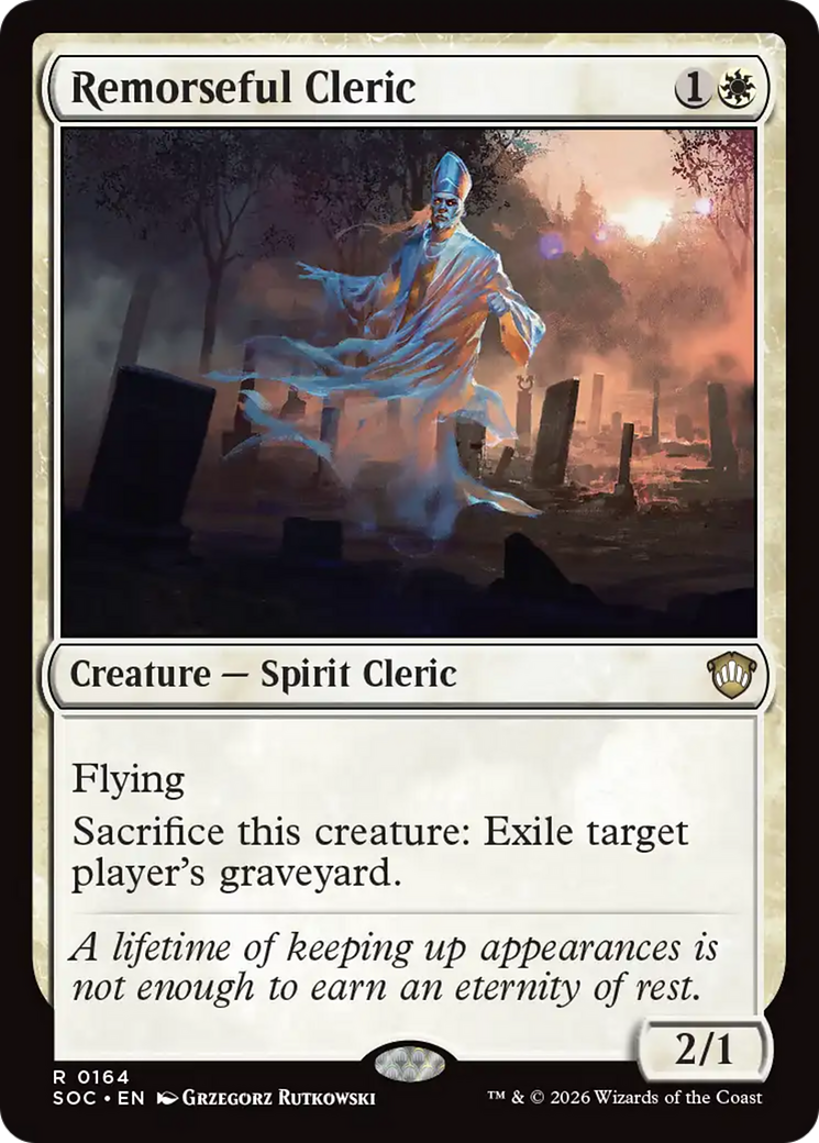 Remorseful Cleric [Secrets of Strixhaven Commander] | Card Merchant Takapuna