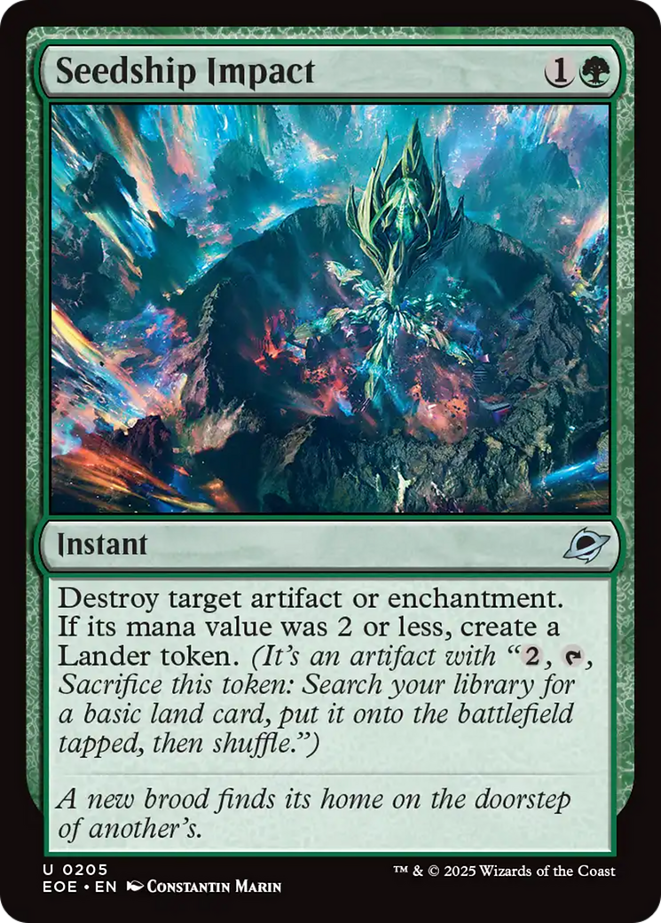 Seedship Impact [Edge of Eternities] | Card Merchant Takapuna