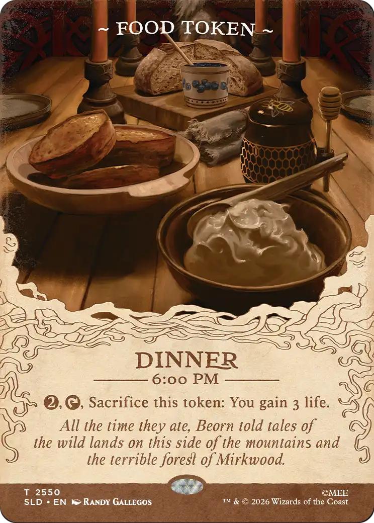 Food Token (2550) [Secret Lair Drop Series] | Card Merchant Takapuna