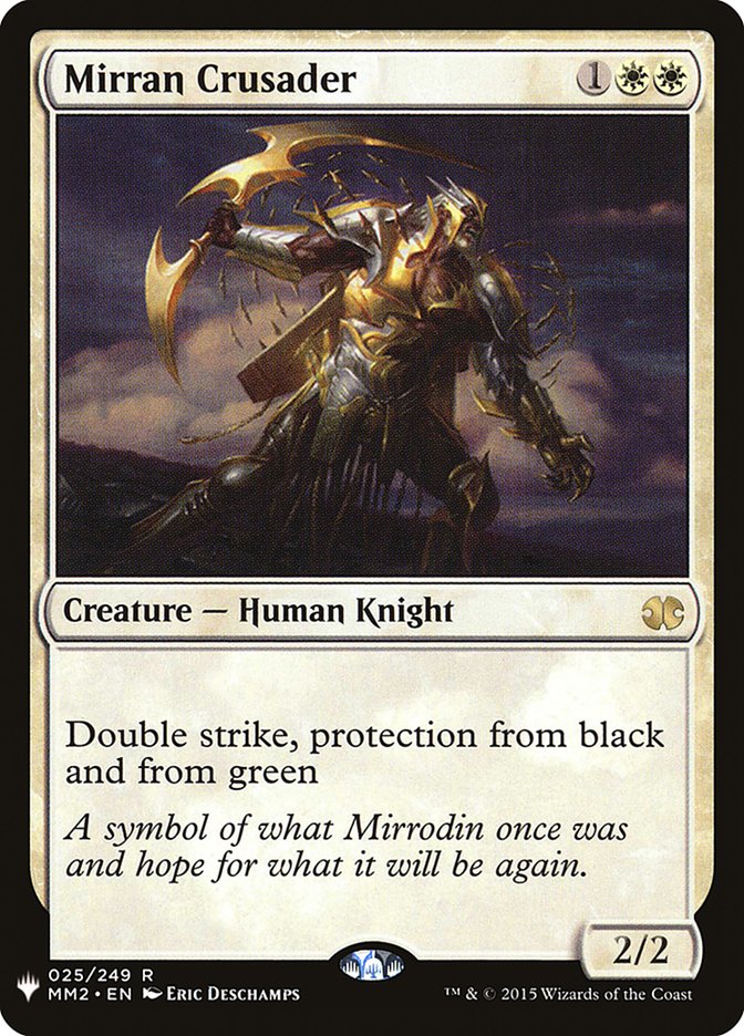Mirran Crusader [The List] | Card Merchant Takapuna