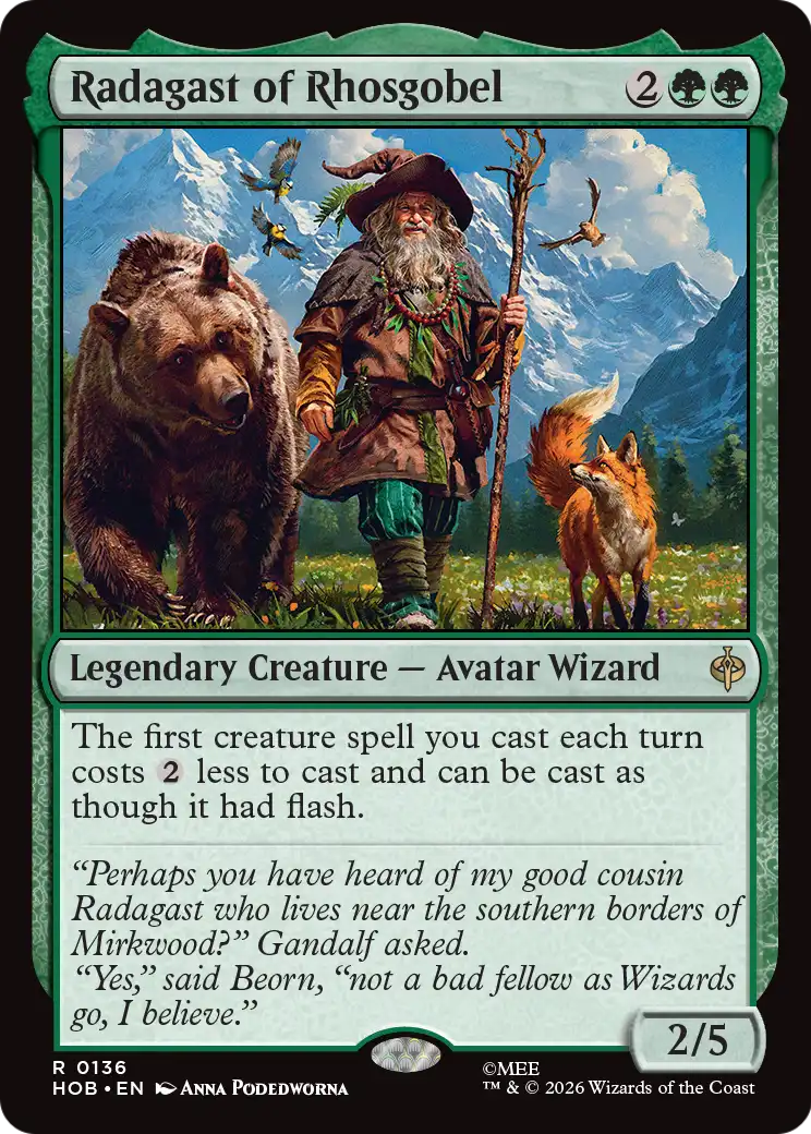 Radagast of Rhosgobel [The Hobbit] | Card Merchant Takapuna