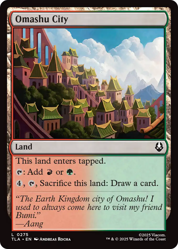 Omashu City [Avatar: The Last Airbender] | Card Merchant Takapuna