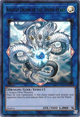 Amatsu-Okami of the Divine Peaks [2019-EN003] Ultra Rare | Card Merchant Takapuna