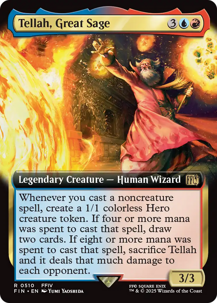 Tellah, Great Sage (Extended Art) [FINAL FANTASY] | Card Merchant Takapuna