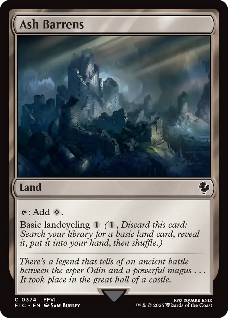 Ash Barrens [FINAL FANTASY Commander] | Card Merchant Takapuna