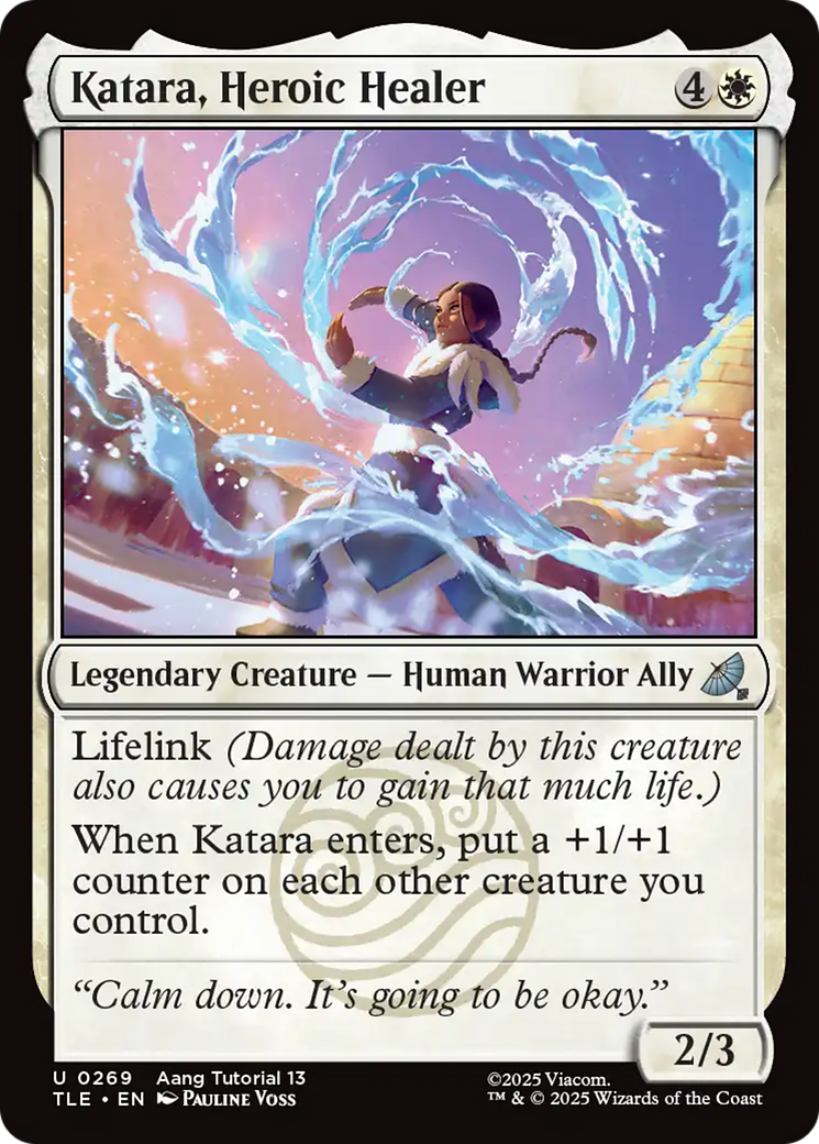 Katara, Heroic Healer (0269) [Avatar: The Last Airbender: Eternal-Legal] | Card Merchant Takapuna