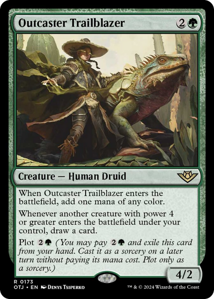 Outcaster Trailblazer [Outlaws of Thunder Junction] | Card Merchant Takapuna