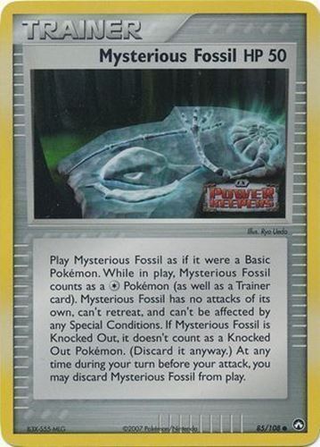 Mysterious Fossil (85/108) (Stamped) [EX: Power Keepers] | Card Merchant Takapuna