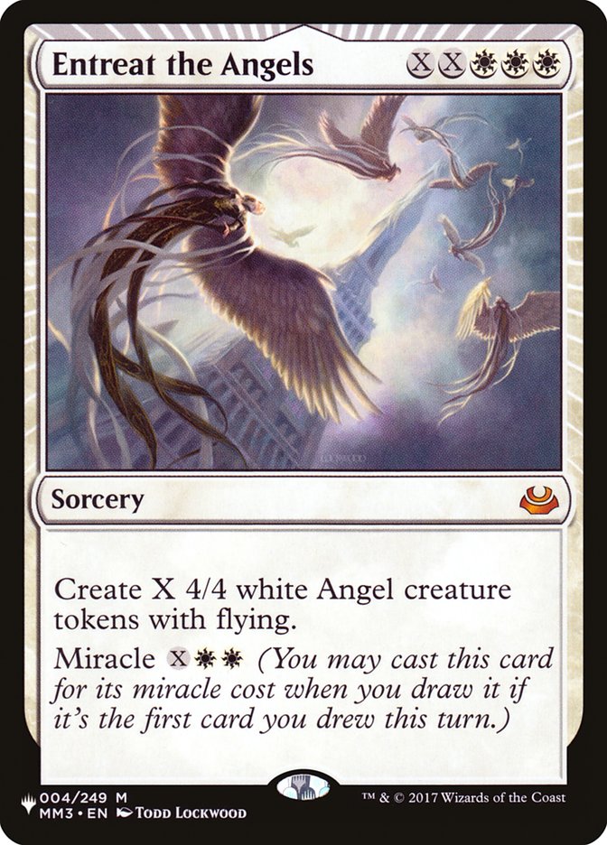Entreat the Angels [The List] | Card Merchant Takapuna