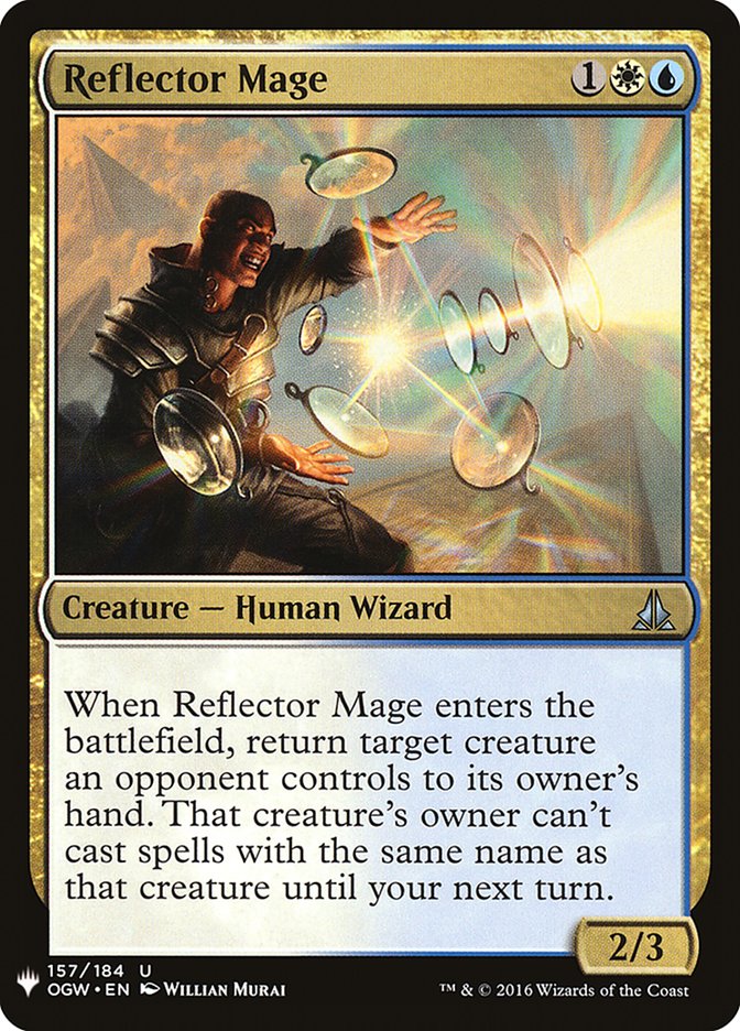 Reflector Mage [Mystery Booster] | Card Merchant Takapuna