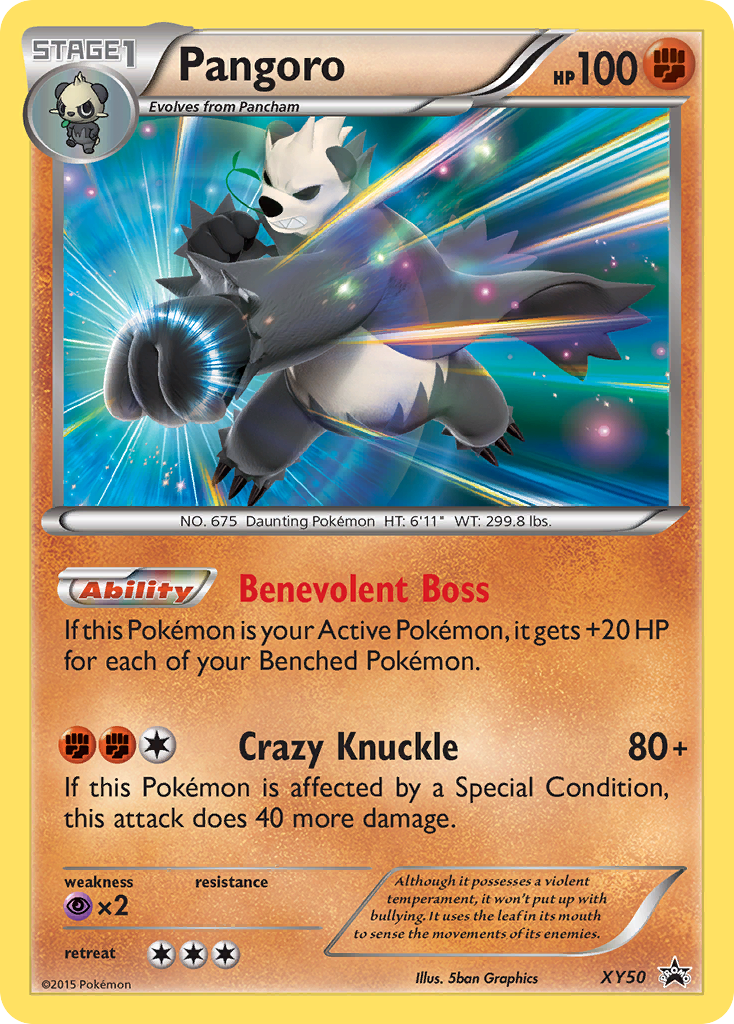 Pangoro (XY50) [XY: Black Star Promos] | Card Merchant Takapuna