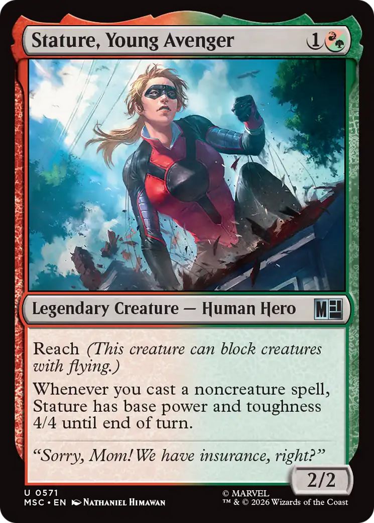 Stature, Young Avenger [Marvel Super Heroes Commander] | Card Merchant Takapuna