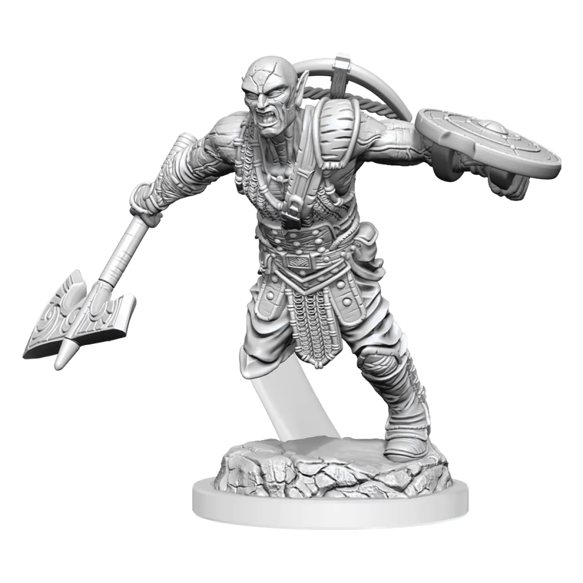 D&D Nolzurs Marvelous Unpainted Miniatures Earth Genasi Fighter | Card Merchant Takapuna
