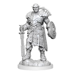 D&D Nolzurs Marvelous Unpainted Miniatures Earth Genasi Fighter | Card Merchant Takapuna