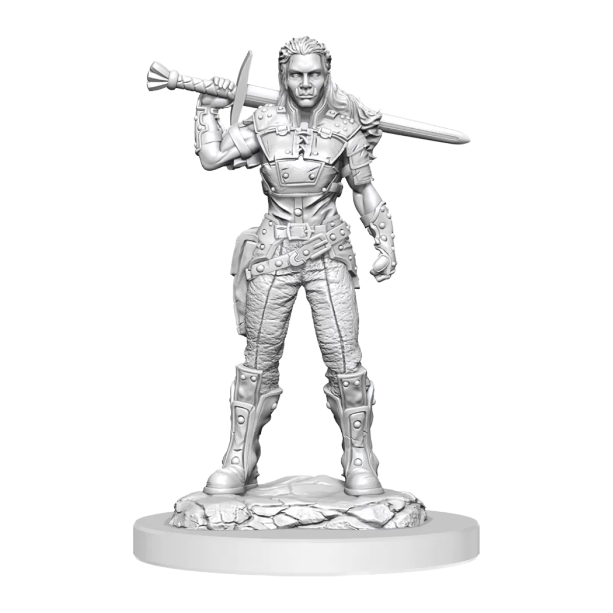 D&D Nolzurs Marvelous Miniatures Orc Fighter Female | Card Merchant Takapuna