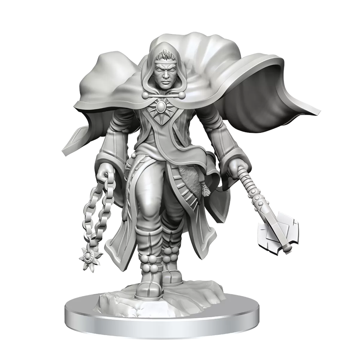D&D Nolzurs Marvelous Unpainted Miniatures Aasimar Cleric Male | Card Merchant Takapuna