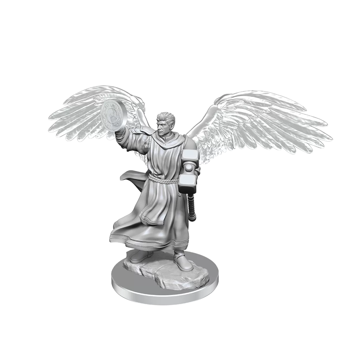 D&D Nolzurs Marvelous Unpainted Miniatures Aasimar Cleric Male | Card Merchant Takapuna