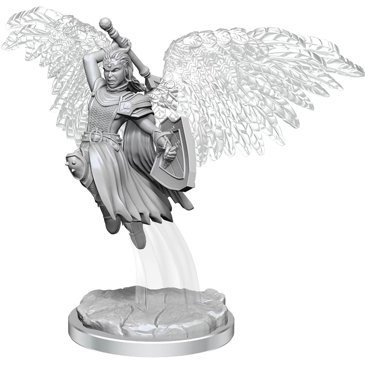 D&D Nolzurs Marvelous Unpainted Miniatures Aasimar Cleric Female | Card Merchant Takapuna
