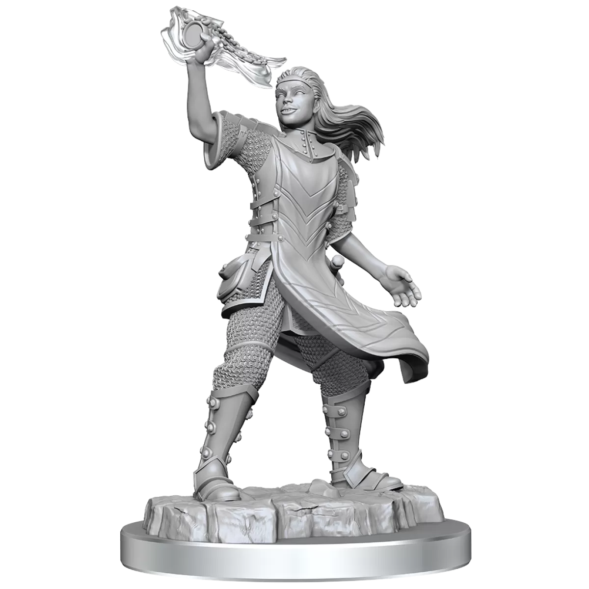 D&D Nolzurs Marvelous Unpainted Miniatures Aasimar Cleric Female | Card Merchant Takapuna