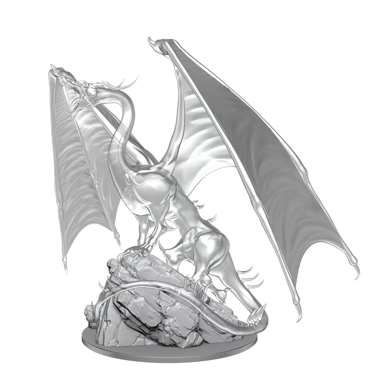 D&D Nolzurs Marvelous Unpainted Miniatures Young Emerald Dragon | Card Merchant Takapuna