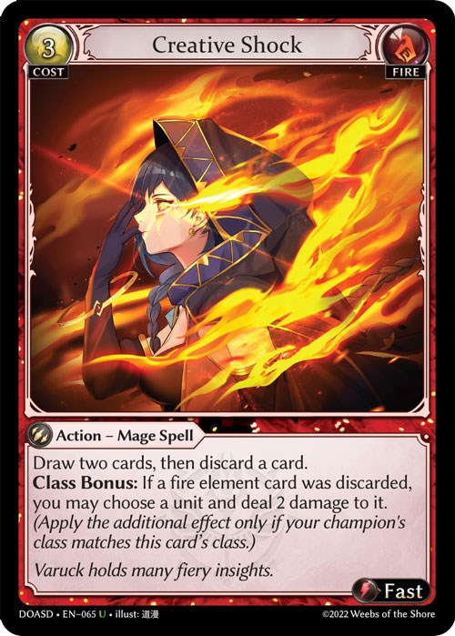 Creative Shock (065) [Dawn of Ashes: Starter Decks] | Card Merchant Takapuna