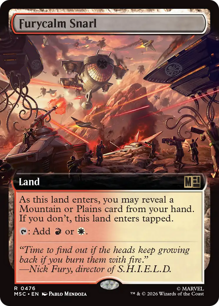 Furycalm Snarl (Extended Art) [Marvel Super Heroes Commander] | Card Merchant Takapuna
