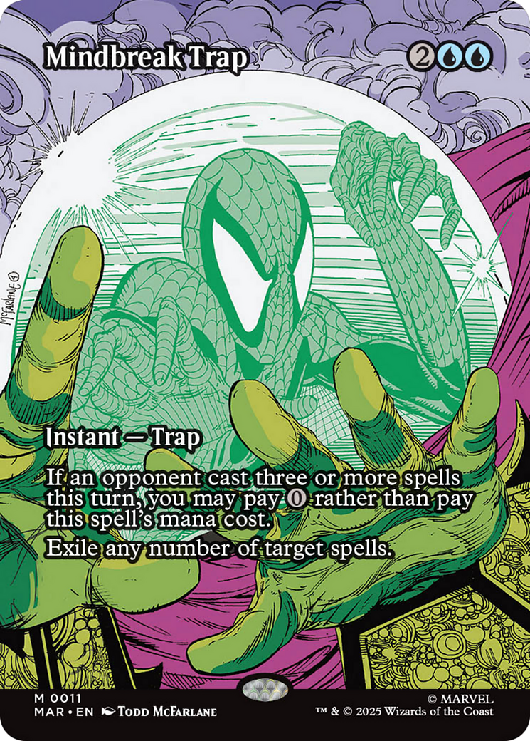 Mindbreak Trap (Borderless) [Marvel's Spider-Man: Eternal-Legal] | Card Merchant Takapuna